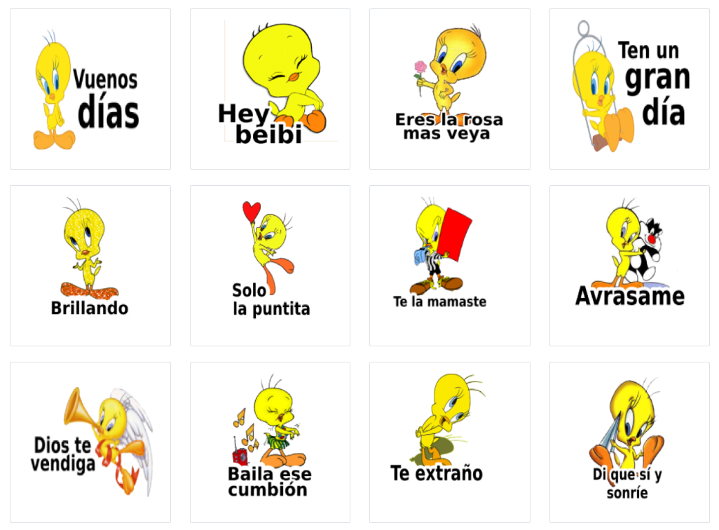  Stickers de La tía Piolín para WhatsApp
