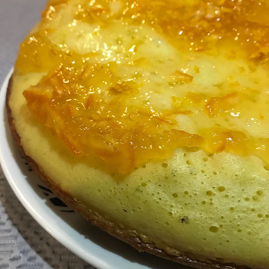 Receta: Pastel al Sartén de Naranja con Jengibre - Godinez Gourmet