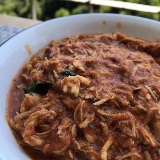 Receta: Tinga de Pollo - Godinez Gourmet